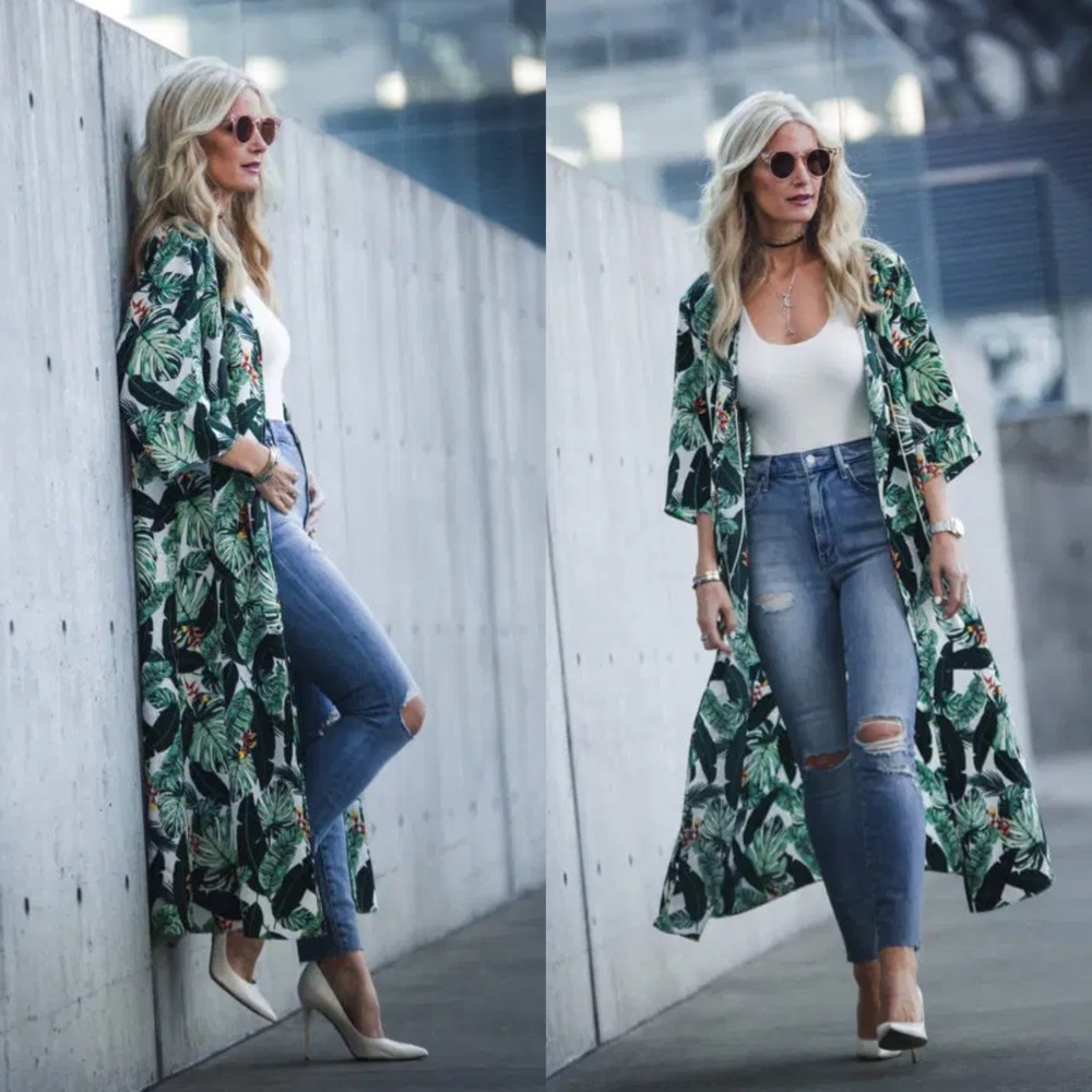 RACHEL ZOE palm duster